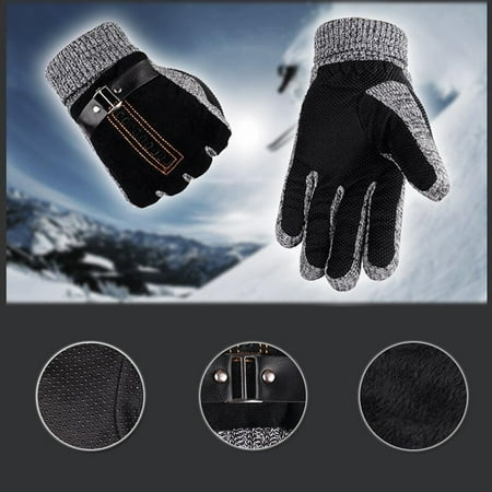 Awdenio Women s Cold Weather Gloves Pigskin Gloves Winter Skiing Outdoor Riding Warm and Thick Anti-Skid Gloves
Awdenio Women s Cold Weather Gloves Pigskin Gloves Winter Skiing Outdoor Riding Warm and Thick Anti-Skid Gloves