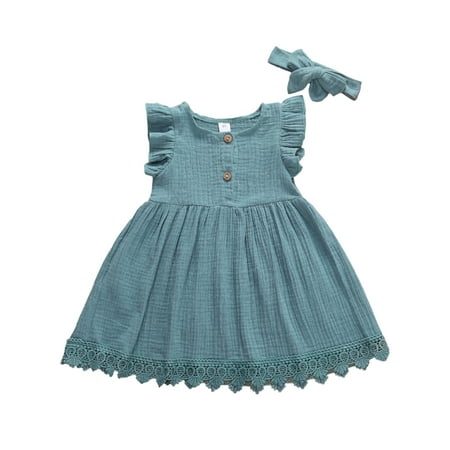 TheFound Baby Girl Sleeveless Dress Ruffle Princess Swing Dress Summer Casual Sundress Clothes
TheFound Baby Girl Sleeveless Dress Ruffle Princess Swing Dress Summer Casual Sundress Clothes