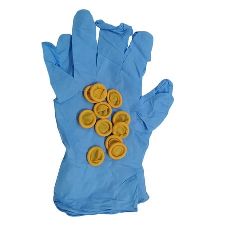 NUOLUX 20pcs Disposable Nitrile Rubber Gloves Multifunctional Gloves Finger Cover Insulation Protection Gloves (10pcs Finger Cots + 10pcs Gloves)
NUOLUX 20pcs Disposable Nitrile Rubber Gloves Multifunctional Gloves Finger Cover Insulation Protection Gloves (10pcs Finger Cots + 10pcs Gloves)
