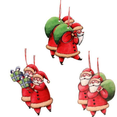 Christmas Tree Pendant Ornaments Festive Style Hanging Wooden Ornaments Christmas Tree Santa Claus Snowman Ornaments Christmas Hanging Crafts Pendant
Christmas Tree Pendant Ornaments Festive Style Hanging Wooden Ornaments Christmas Tree Santa Claus Snowman Ornaments Christmas Hanging Crafts Pendant