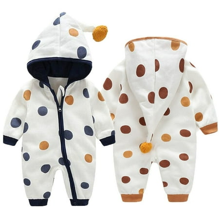 Cute Newborn Baby Boys Girls Long Sleeve Hooded Romper Jumpsuit Bodysuit Outfits Clothes 0-2Y
Cute Newborn Baby Boys Girls Long Sleeve Hooded Romper Jumpsuit Bodysuit Outfits Clothes 0-2Y