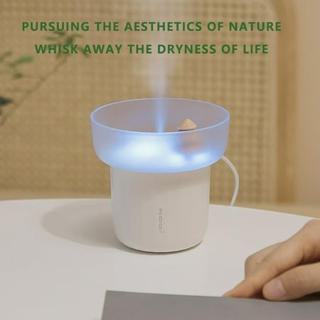 TANGNADE USB Air Humidifier Office Desk Bedroom Car Steam LED Air Aromatherap Warm Air Humidifiers Small Room White
TANGNADE USB Air Humidifier Office Desk Bedroom Car Steam LED Air Aromatherap Warm Air Humidifiers Small Room White