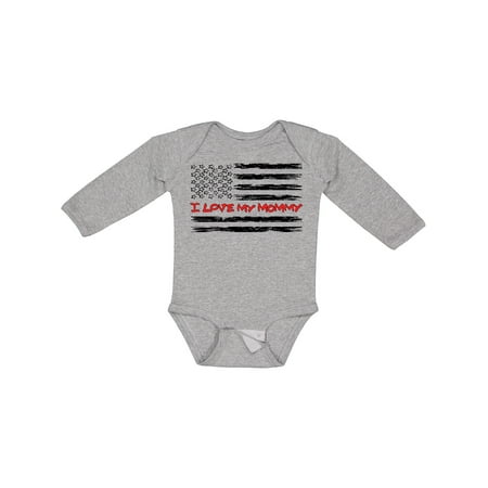 Inktastic I Love My Mommy- FireFighter and Distressed Flag Gift Baby Boy or Baby Girl Long Sleeve Bodysuit
Inktastic I Love My Mommy- FireFighter and Distressed Flag Gift Baby Boy or Baby Girl Long Sleeve Bodysuit