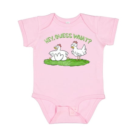 Inktastic Hey Guess What Chicken Butt Gift Baby Boy or Baby Girl Bodysuit
Inktastic Hey Guess What Chicken Butt Gift Baby Boy or Baby Girl Bodysuit