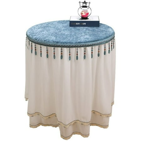 Small Round Tablecloth Chenille High-end Fabric Tablecloth Anti-slip Table Cover For Balcony-P-90cm+H68cm
Small Round Tablecloth Chenille High-end Fabric Tablecloth Anti-slip Table Cover For Balcony-P-90cm+H68cm