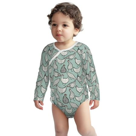 Fotbe Hand Drawn Chickens Pattern Unisex-baby Long-sleeve Bodysuit Long Sleeve Bodysuits One-piece 100% Organic Cotton for Infant Baby Boys Unisex-2 Years
Fotbe Hand Drawn Chickens Pattern Unisex-baby Long-sleeve Bodysuit Long Sleeve Bodysuits One-piece 100% Organic Cotton for Infant Baby Boys Unisex-2 Years