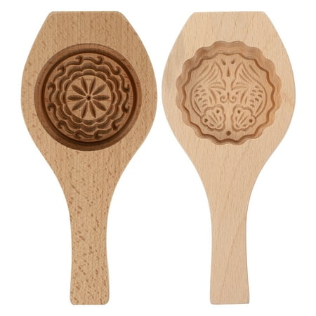 2Pcs Wooden Moon Cake Molds Creative Household Baking Tools for Kitchen (Wood Color)
2Pcs Wooden Moon Cake Molds Creative Household Baking Tools for Kitchen (Wood Color)