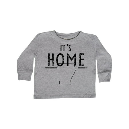 Inktastic It s Home- State of Arkansas Outline Distressed Text Gift Toddler Boy or Toddler Girl Long Sleeve T-Shirt 
Inktastic It s Home- State of Arkansas Outline Distressed Text Gift Toddler Boy or Toddler Girl Long Sleeve T-Shirt