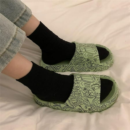 WHLBF Womens Sandals Flip Flops with Comfortable Indoor and Outdoor Sandals Flat Sports Slippers Green 8.5(40-41)
WHLBF Womens Sandals Flip Flops with Comfortable Indoor and Outdoor Sandals Flat Sports Slippers Green 8.5(40-41)