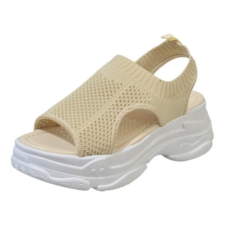 SEMIMAY Women Fish Mouth Sandals Wedge Platform Platform Sandals Boho Sandals Summer Fashion Beach Sandals Platform Sandals
SEMIMAY Women Fish Mouth Sandals Wedge Platform Platform Sandals Boho Sandals Summer Fashion Beach Sandals Platform Sandals