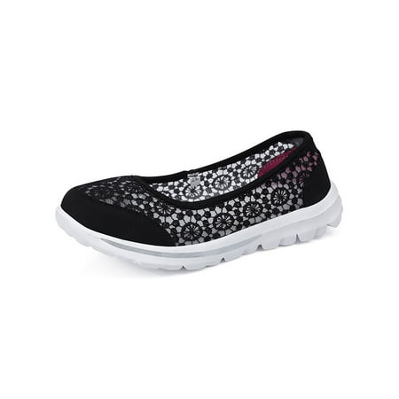 Gomelly Ladies Walking Shoe Non-Slip Flats Slip On Casual Shoes Wide Width Daily Outdoor Black 5.5
Gomelly Ladies Walking Shoe Non-Slip Flats Slip On Casual Shoes Wide Width Daily Outdoor Black 5.5