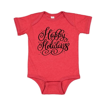 Inktastic Christmas Happy Holidays Hand Lettering in Black Gift Baby Boy or Baby Girl Bodysuit
Inktastic Christmas Happy Holidays Hand Lettering in Black Gift Baby Boy or Baby Girl Bodysuit