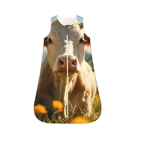 Honeii Sunflower Cow Pasture Print Unisex Babies Sleepbag Wearable Blanket Baby Sleeveless Sleeping Bag-X-Large
Honeii Sunflower Cow Pasture Print Unisex Babies Sleepbag Wearable Blanket Baby Sleeveless Sleeping Bag-X-Large