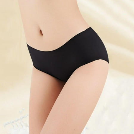 Monfince Women Ice Silk Seamless Briefs Comfortable Mid-waist Underpant Pantie All-inclusive Hip Breathable Cotton Crotch Briefs
Monfince Women Ice Silk Seamless Briefs Comfortable Mid-waist Underpant Pantie All-inclusive Hip Breathable Cotton Crotch Briefs