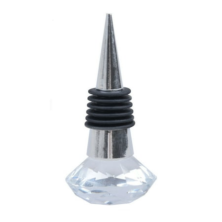 YUNx Crystal Metal Silicone Leakproof Reusable Wine Stopper Bottle Sealer Cork Plug
YUNx Crystal Metal Silicone Leakproof Reusable Wine Stopper Bottle Sealer Cork Plug