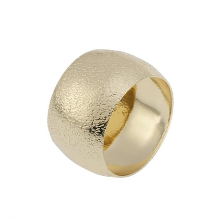 Decorative Napkin Ring Handmade Round Shape Metal Napkin Holder Wedding Party Dinner Table Decor (Golden)
Decorative Napkin Ring Handmade Round Shape Metal Napkin Holder Wedding Party Dinner Table Decor (Golden)