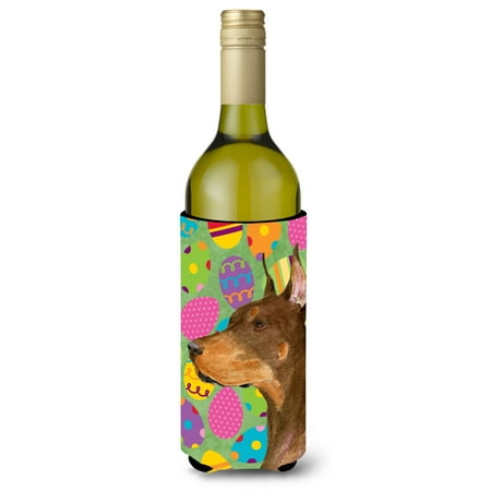 Caroline s Treasures SS4813LITERK Doberman Easter Eggtravaganza Wine Bottle Hugger Wine Bottle multicolor
Caroline s Treasures SS4813LITERK Doberman Easter Eggtravaganza Wine Bottle Hugger Wine Bottle multicolor