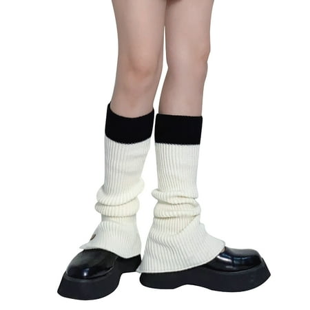 Knitted Calf Sock Lovely Color Matching Knees High Sock Thigh High Loose Stocking for Student Girl Lady Multi Color
Knitted Calf Sock Lovely Color Matching Knees High Sock Thigh High Loose Stocking for Student Girl Lady Multi Color