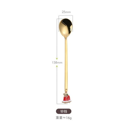 Christmas Spoon Fork 304 Stainless Steel Mirror Polishing Coffee Spoons Christmas Decorations for Home Xmas Kitchen Accessories
Christmas Spoon Fork 304 Stainless Steel Mirror Polishing Coffee Spoons Christmas Decorations for Home Xmas Kitchen Accessories