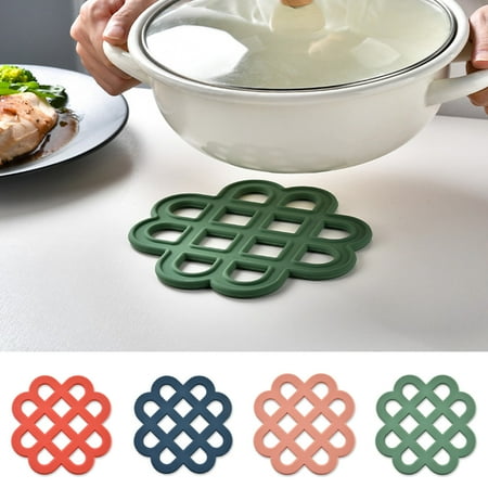 Juliy High temperature resistant silicone insulation pad pure color Chinese knot -shaped hollow anti -hot anti -sliding dining table cushion cushion pad bowl plate coaster cushion
Juliy High temperature resistant silicone insulation pad pure color Chinese knot -shaped hollow anti -hot anti -sliding dining table cushion cushion pad bowl plate coaster cushion