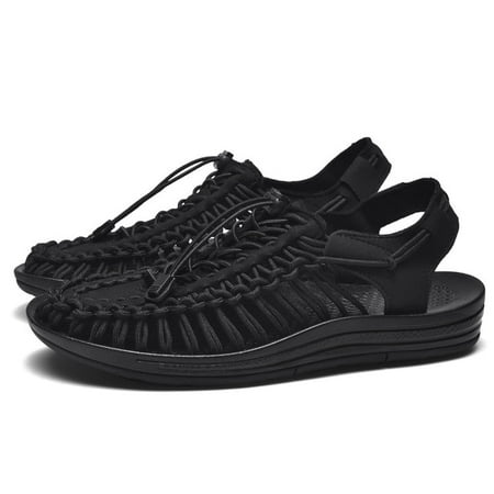 Summer Men Sandals Fashion Handmade Weaving Design Beach Sandals Breathable Casual Flat Sandals Outdoor Couples Sandals Size 48
Summer Men Sandals Fashion Handmade Weaving Design Beach Sandals Breathable Casual Flat Sandals Outdoor Couples Sandals Size 48