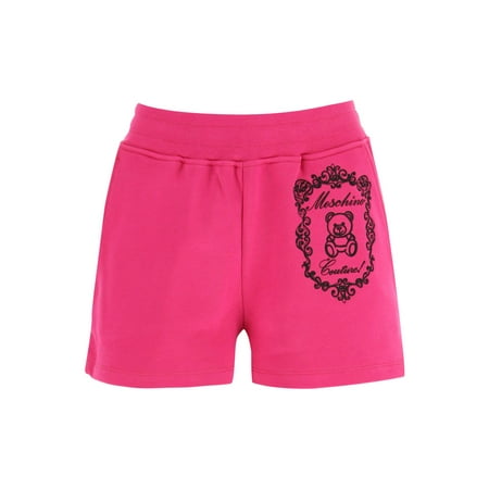 Moschino Teddy Bear Embroidery Sweatshorts Women