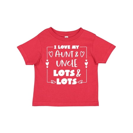Inktastic I Love My Aunt and Uncle Lots and Lots- Valentines Day Hearts Gift Toddler Boy or Toddler Girl T-Shirt
Inktastic I Love My Aunt and Uncle Lots and Lots- Valentines Day Hearts Gift Toddler Boy or Toddler Girl T-Shirt
