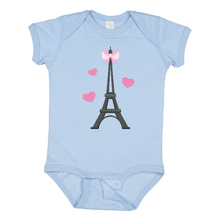 Inktastic Paris Lover Eiffel Tower Gift Baby Girl Bodysuit