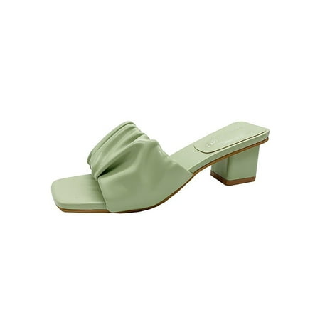 SIMANLAN Womens Casual Chunky Heels Sandal Wedding Fashion Heeled Slippers Women s Work Elegant Backless
SIMANLAN Womens Casual Chunky Heels Sandal Wedding Fashion Heeled Slippers Women s Work Elegant Backless