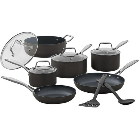 ZCYH Brand \u2013 Stone & Beam Kitchen Cookware Set 12-Piece Pots and Pans Hard-Anodized Non-Stick Aluminum
ZCYH Brand \u2013 Stone & Beam Kitchen Cookware Set 12-Piece Pots and Pans Hard-Anodized Non-Stick Aluminum