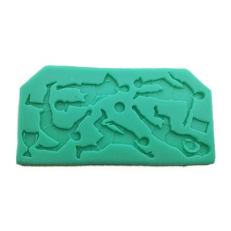 BOOYOU Silicone Mould Sports Ball Theme Sugarcraft Mold Baking DIY Cake Decoration Safe
BOOYOU Silicone Mould Sports Ball Theme Sugarcraft Mold Baking DIY Cake Decoration Safe