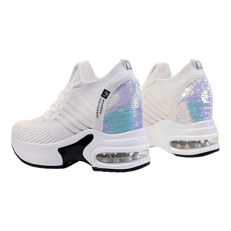 Female Running Shoes with Soft and Comfortable Mesh Shoes for Birthday Christmas Gifts 37 White
Female Running Shoes with Soft and Comfortable Mesh Shoes for Birthday Christmas Gifts 37 White