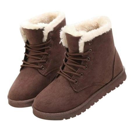 Winter Warm Women Fleece Fluffy Lined Fashionable Snow Boots For Your Winter Look 41 Brown
Winter Warm Women Fleece Fluffy Lined Fashionable Snow Boots For Your Winter Look 41 Brown