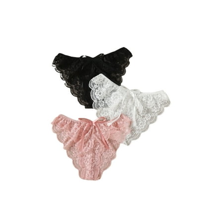 Eyicmarn Women Sexy See-through Panties Floral Pattern and Lace Hem Low Waist Underpants S/ M/ L/ XL
Eyicmarn Women Sexy See-through Panties Floral Pattern and Lace Hem Low Waist Underpants S/ M/ L/ XL