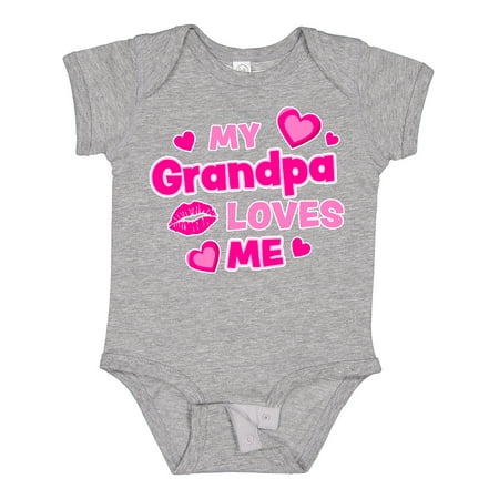 Inktastic My Grandpa Loves Me with Hearts and Kiss Boys or Girls Baby Bodysuit
Inktastic My Grandpa Loves Me with Hearts and Kiss Boys or Girls Baby Bodysuit