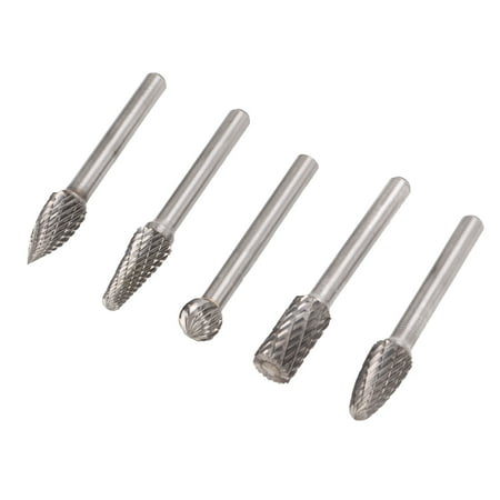 Burr Bits HRC70 Machining Hardness Tungsten Steel File 5PCS Wear Resistant For Metal Polishing For Wood Carving
Burr Bits HRC70 Machining Hardness Tungsten Steel File 5PCS Wear Resistant For Metal Polishing For Wood Carving