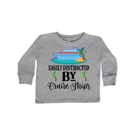 Inktastic Cruising Easily Distracted by Cruise Ships Gift Toddler Boy or Toddler Girl Long Sleeve T-Shirt
Inktastic Cruising Easily Distracted by Cruise Ships Gift Toddler Boy or Toddler Girl Long Sleeve T-Shirt