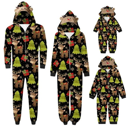 Lovskoo 2024 Family Christmas Pajamas Matching Sets Onesie Printed Long Sleeve Hooded Pajamas Jumpsuit Parent-Child Warm Set Wear Baby Black
Lovskoo 2024 Family Christmas Pajamas Matching Sets Onesie Printed Long Sleeve Hooded Pajamas Jumpsuit Parent-Child Warm Set Wear Baby Black