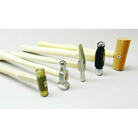 Jewelry Making Hammers Chasing - Ball Peen - Watchmaker - Brass - Mallet SET 5pc