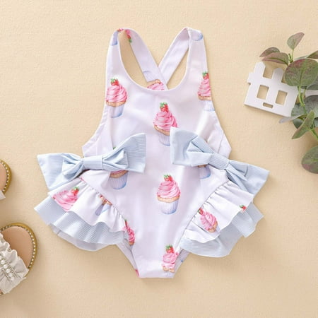 CHGBMOK Toddler Swimsuit Baby Girls Swimsuit One-Piece Swimwear Print Suit Beach Clothes Summer
CHGBMOK Toddler Swimsuit Baby Girls Swimsuit One-Piece Swimwear Print Suit Beach Clothes Summer