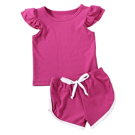 Colofity Newborn Kid Baby Girl 12M-5T Summer Outfit Clothes Set T-shirt Top Pants Shorts 2PCS
Colofity Newborn Kid Baby Girl 12M-5T Summer Outfit Clothes Set T-shirt Top Pants Shorts 2PCS