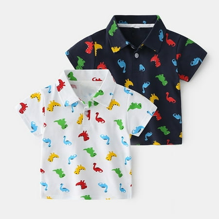 Esaierr Kids Baby Short Sleeve Shirt for Boys Toddler Summer Cartoon Print Shirts Hawaiian Shirt Cartoon Outfits Clothing Set Short Sleeved Shirt Sizes 1-7T
Esaierr Kids Baby Short Sleeve Shirt for Boys Toddler Summer Cartoon Print Shirts Hawaiian Shirt Cartoon Outfits Clothing Set Short Sleeved Shirt Sizes 1-7T