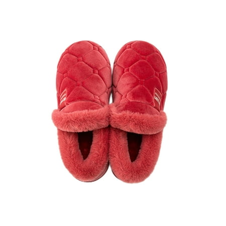 Daeful Unisex Winter Slippers Lined House Shoes Diamond Plush Slipper Lightweight Breathable Moccasins Bedroom Comfort Bootie Orange 5.5-6
Daeful Unisex Winter Slippers Lined House Shoes Diamond Plush Slipper Lightweight Breathable Moccasins Bedroom Comfort Bootie Orange 5.5-6