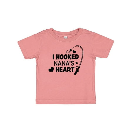 Inktastic I Hooked Nana s Heart with Fishing Rod Gift Baby Boy or Baby Girl T-Shirt
Inktastic I Hooked Nana s Heart with Fishing Rod Gift Baby Boy or Baby Girl T-Shirt