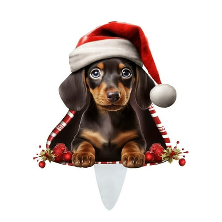 New Fall Decor 2024 Christmas Sausage Dog Ground Stake Insert Art Garden Decoration Colorful Christmas Sausage Dog Decoration For Yard For Christmas
New Fall Decor 2024 Christmas Sausage Dog Ground Stake Insert Art Garden Decoration Colorful Christmas Sausage Dog Decoration For Yard For Christmas