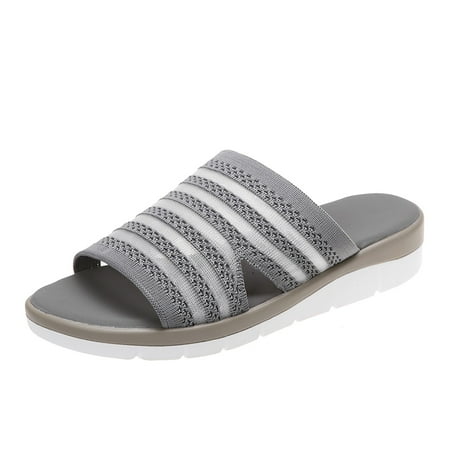 ZHAGHMIN Slippers Bulk Leisure Roman Style Stripe Women S Solid Color Summer Non Slip Slip On Flat Beach Open Toe Breathable Sandals Shoes Slippers Womens Cute Slippers Outdoor Open Toe Slippers For
ZHAGHMIN Slippers Bulk Leisure Roman Style Stripe Women S Solid Color Summer Non Slip Slip On Flat Beach Open Toe Breathable Sandals Shoes Slippers Womens Cute Slippers Outdoor Open Toe Slippers For