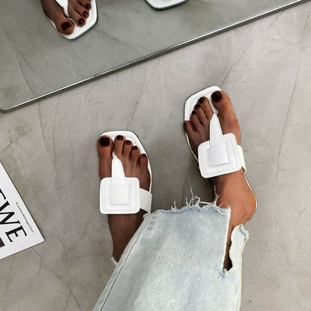 Cathalem Womens Slipper Booties Indoor Fashion Women s Slippers Solid Flip Buckle Color Summer Flops Flops Flip Women s slipper Shoes White 8.5
Cathalem Womens Slipper Booties Indoor Fashion Women s Slippers Solid Flip Buckle Color Summer Flops Flops Flip Women s slipper Shoes White 8.5