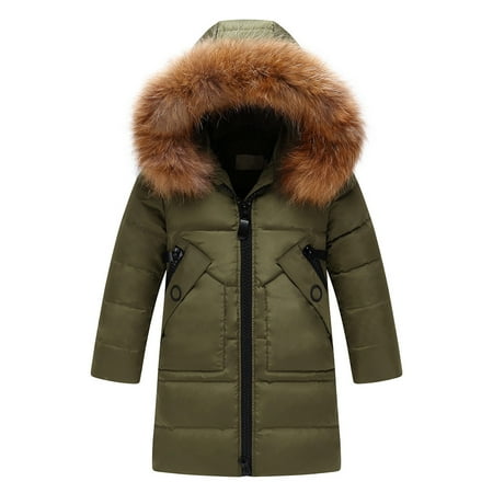 Kids Girls Winter Hooded Down Coat Jacket Padded Overcoat Warm Outwear For 5-7 Years
Kids Girls Winter Hooded Down Coat Jacket Padded Overcoat Warm Outwear For 5-7 Years