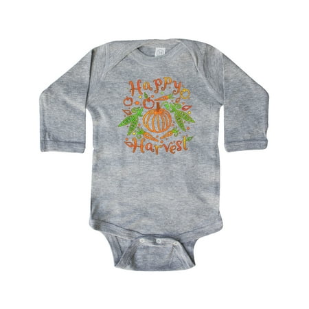 Inktastic Happy Harvest Pumpkin and Vegetables in Orange and Green Gift Baby Boy or Baby Girl Long Sleeve Bodysuit
Inktastic Happy Harvest Pumpkin and Vegetables in Orange and Green Gift Baby Boy or Baby Girl Long Sleeve Bodysuit