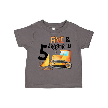 Inktastic Five and Digging It Bulldozer 5th Birthday Gift Toddler Boy or Toddler Girl T-Shirt
Inktastic Five and Digging It Bulldozer 5th Birthday Gift Toddler Boy or Toddler Girl T-Shirt